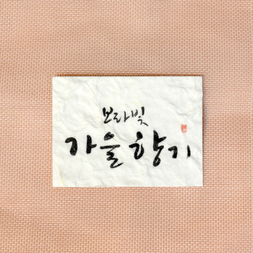 보랏빛 가을향기